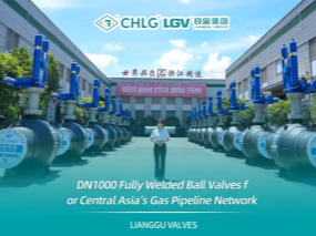 亿万先生高压气液联动全焊接球阀持续交付中亚天然气项目 LIANGGU Pneumatic-Hydraulic Fully Welded Ball Valves Delivered for Central Asia